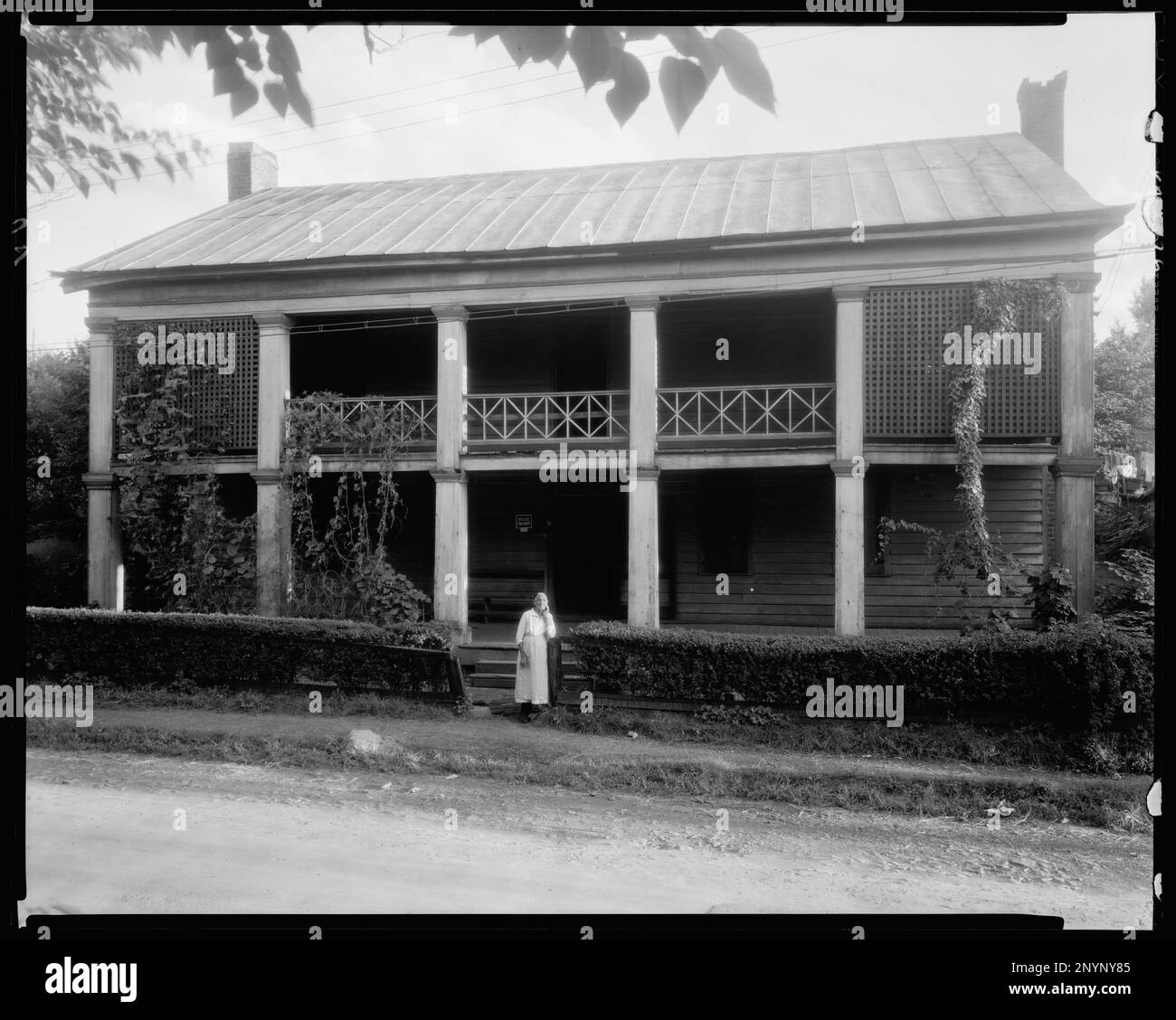 Raleigh Tavern, Roanoke County, Virginia. Carnegie Survey of the
