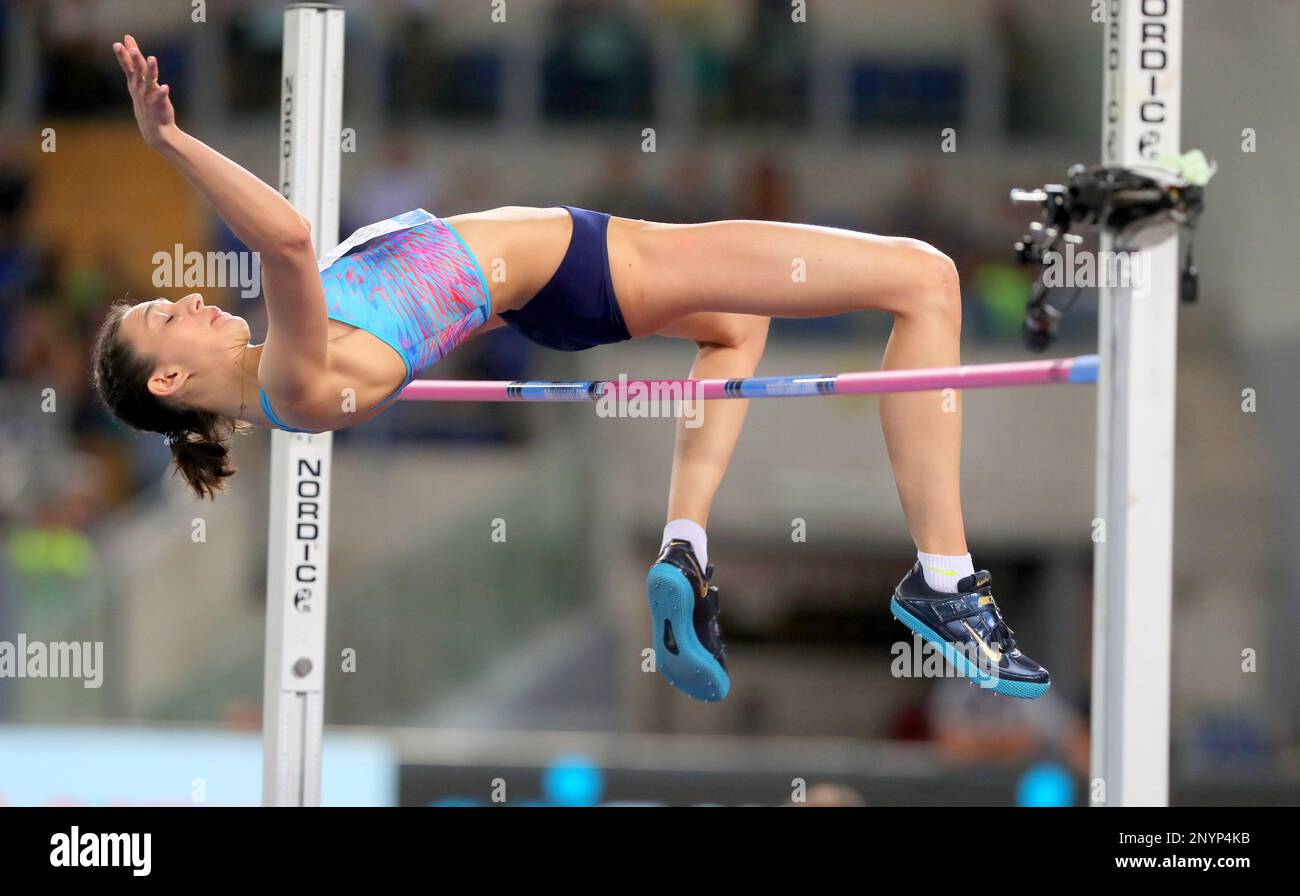 Mariya Lasitskene aka Mariya Kuchina (RUS) wins the women's high jump