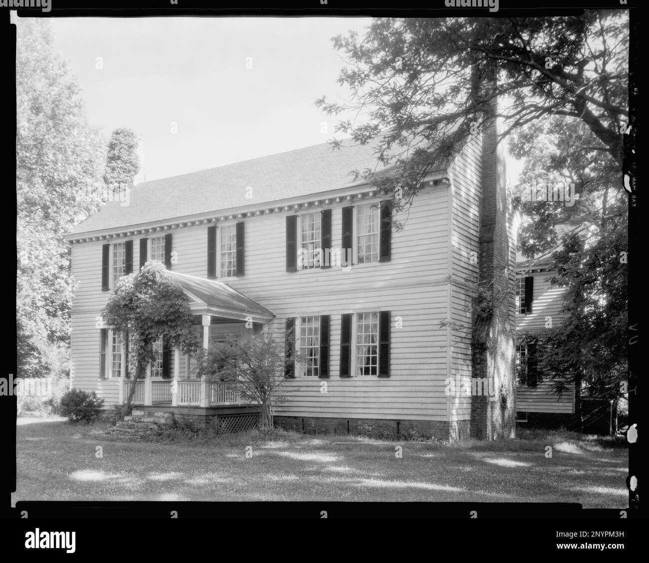 Tuckahoe, Goochland County, Virginia. Carnegie Survey of the