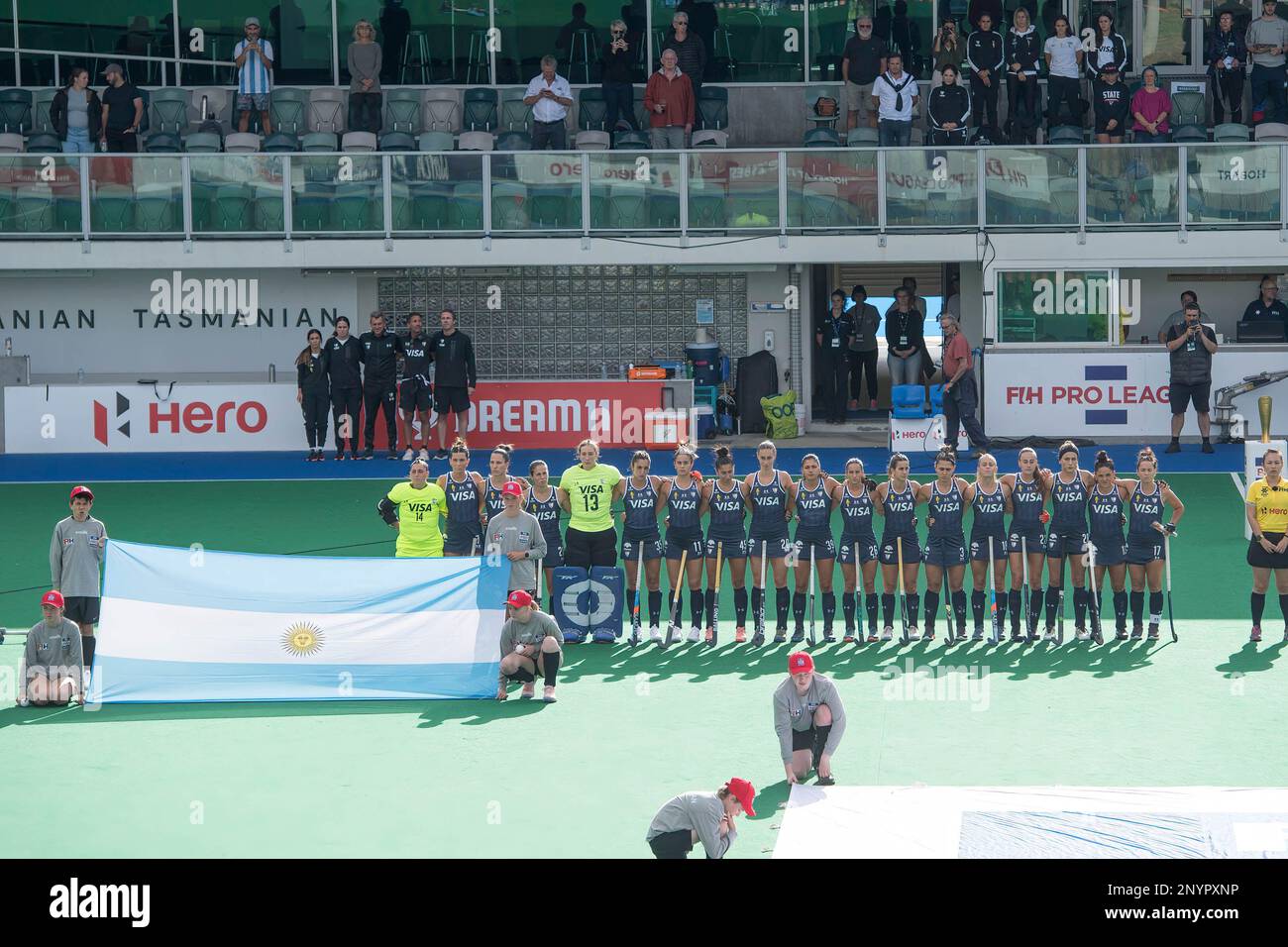 Hobart, Australia. 02nd Mar, 2023. Argentina National Women's field ...