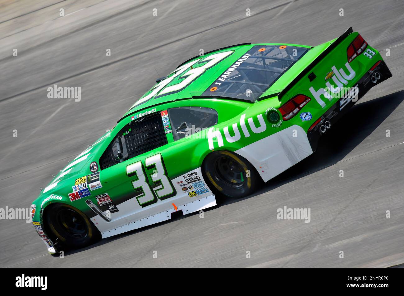 Jeffrey Earnhardt, Circle Sport / TMG, Hulu, Chevrolet SS during the NASCAR Monster Energy Cup Series AAA 400 race at Dover International Speedway, Sunday, June