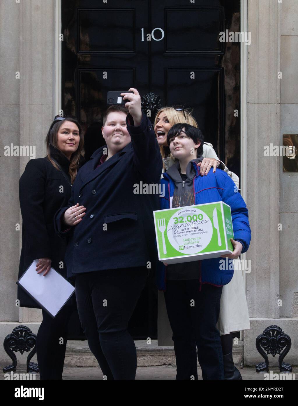 Slynn London, England, UK. 2nd Mar, 2023. CEO of Barnado's sLYNN PERRY (L ...