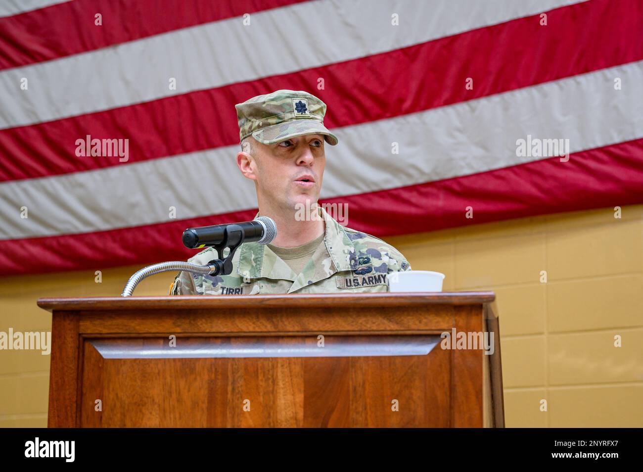 U.S. Army Lt. Col. Vincent Tirri, commander of the Recruiting and