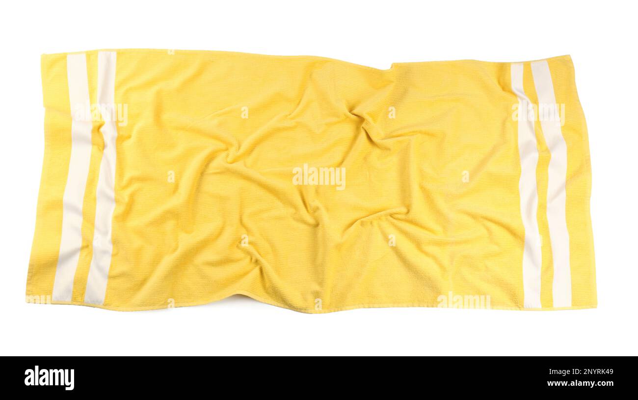 Yellow Beach Towel Coverup