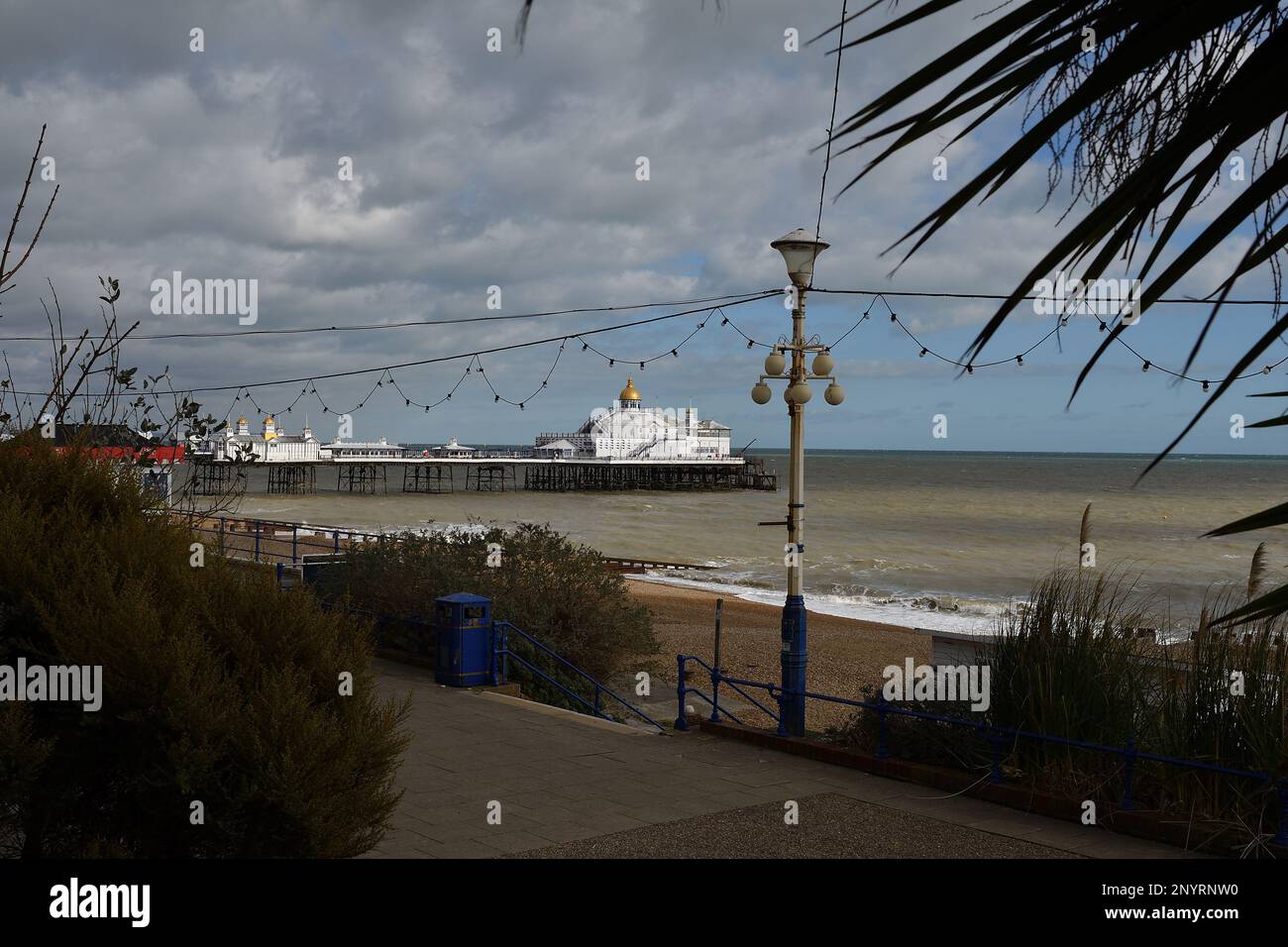 Eastbourne pier uk Stock Photo