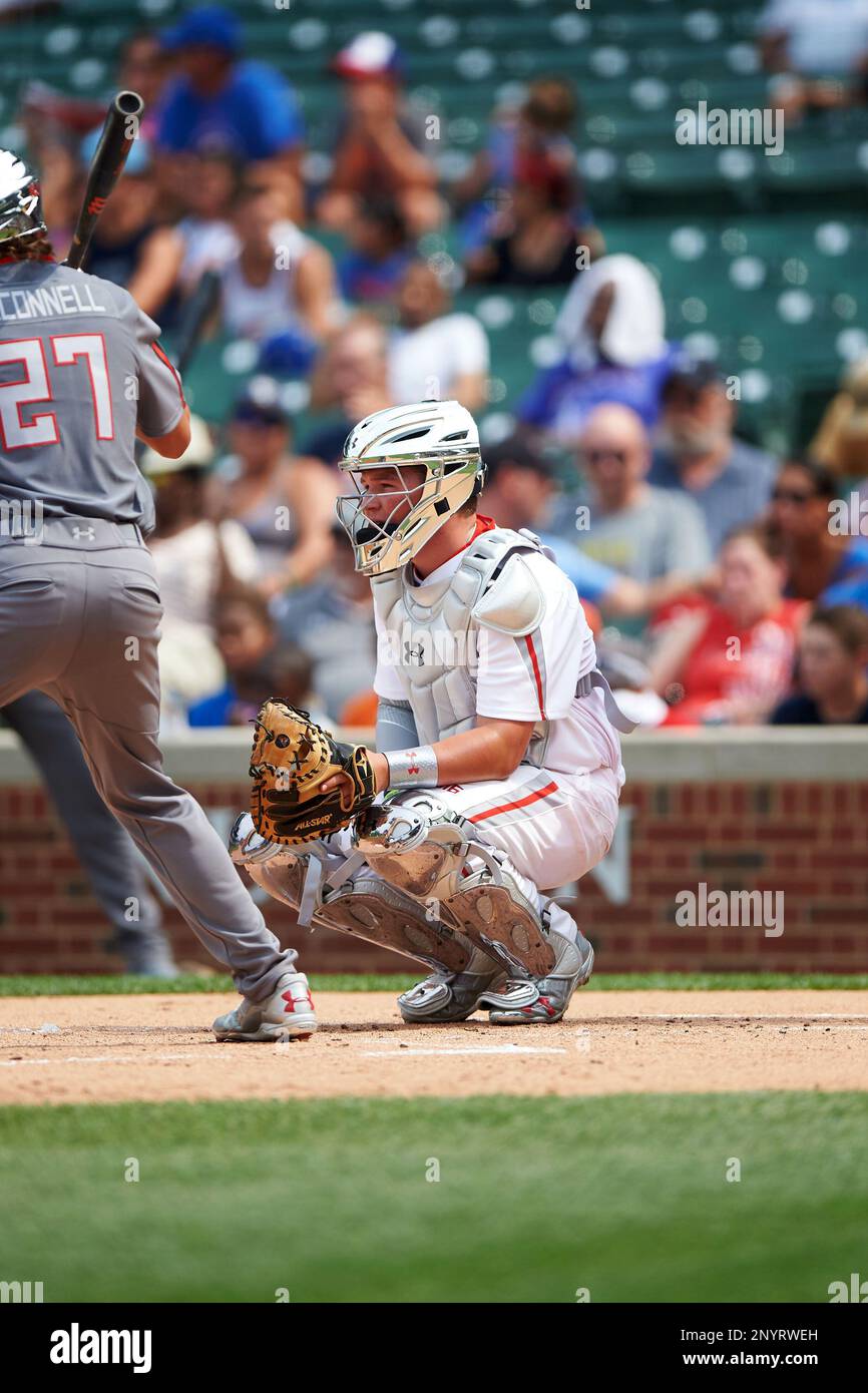 Sam Praytor (17) of Helena High School in Helena, Alabama during the