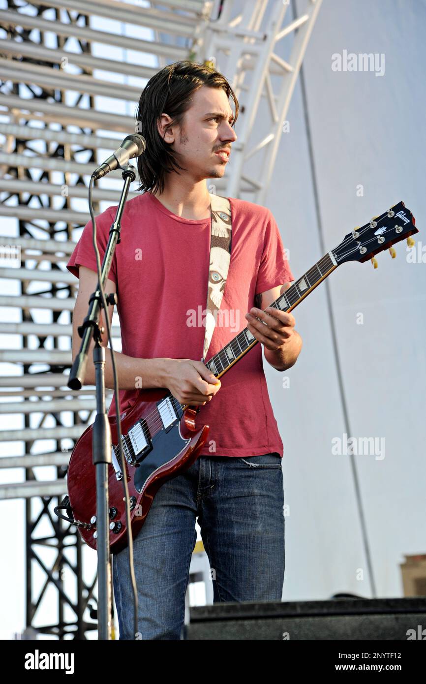 Robert McDowell Of The Manchester Orchestra Performs During The Beale ...