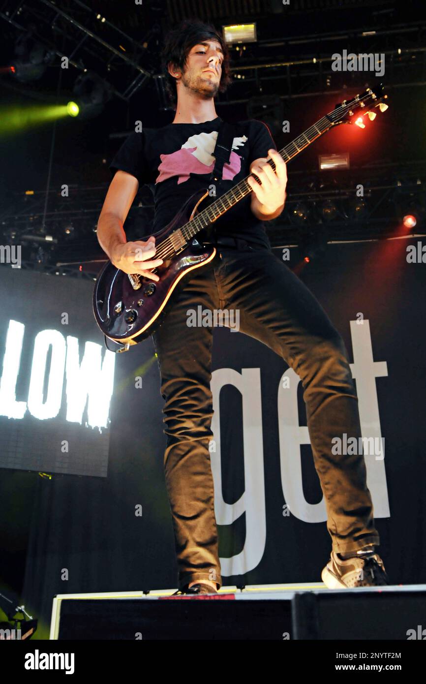 Jack Barakat of All Time Low performs during at Bamboozle Music