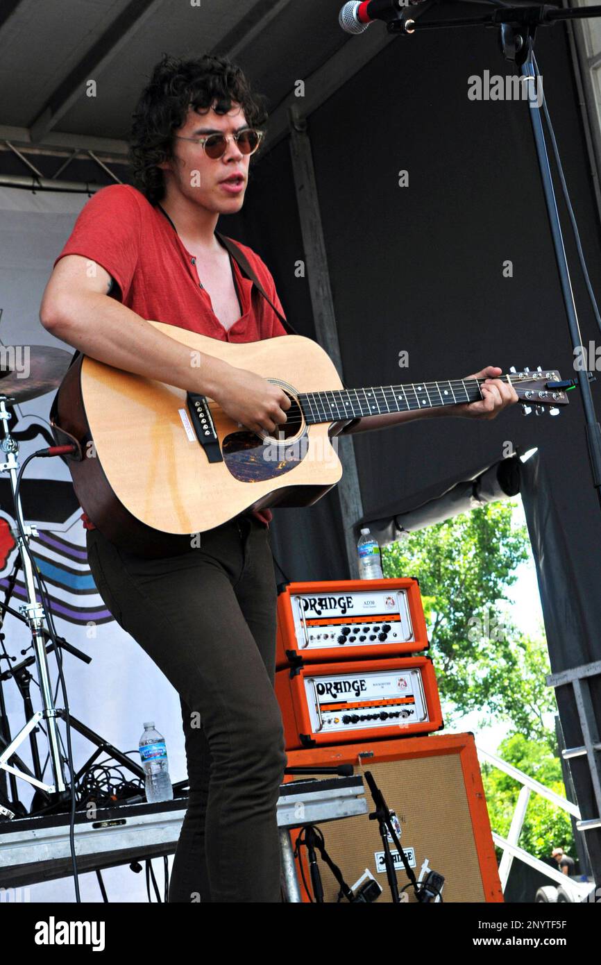 Josh Moran of Great Big Planes performs during at Bamboozle Music
