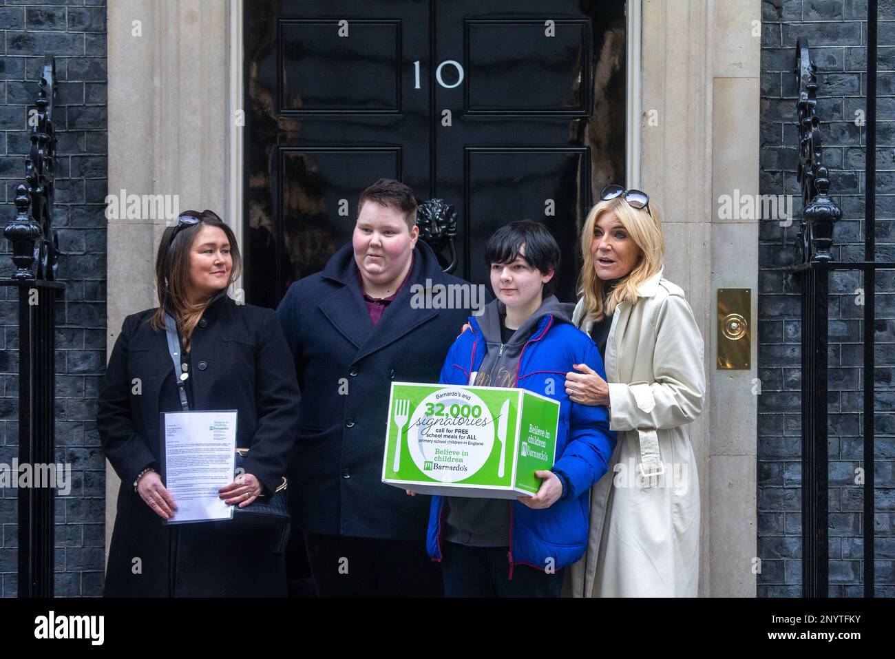 Slynn London, England, UK. 2nd Mar, 2023. CEO of Barnado's sLYNN PERRY (L ...