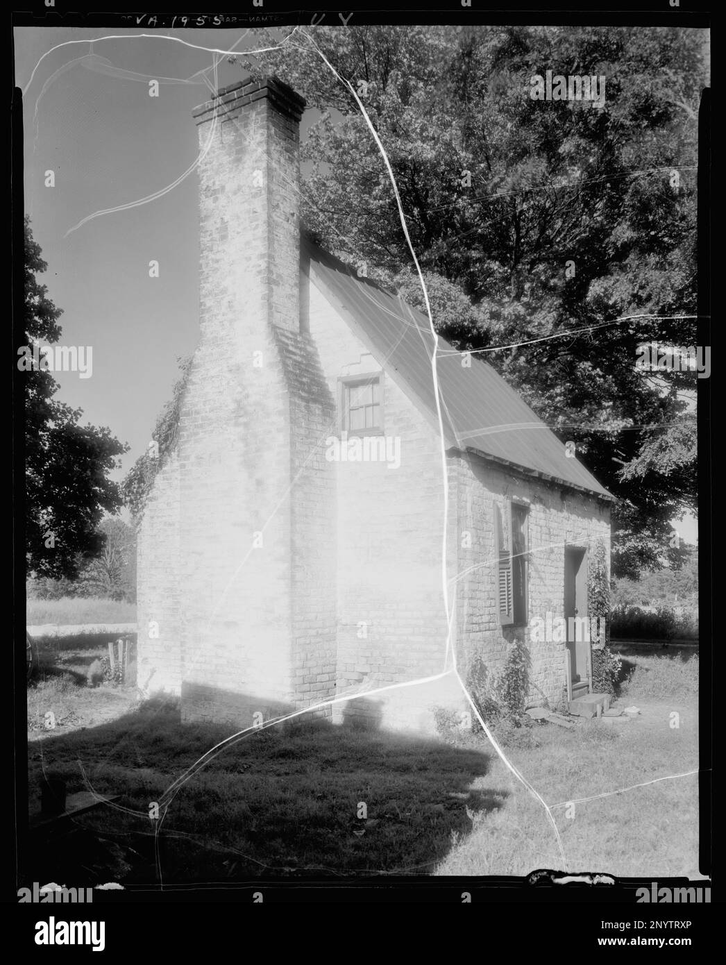 Mammy House, Aylett, King William County, Virginia. Carnegie Survey of