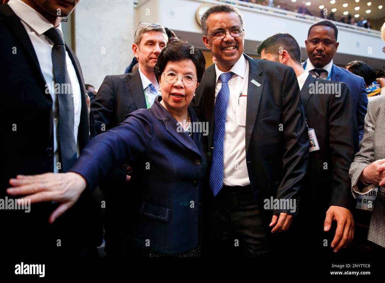 Outgoing Director General of the World Health Organization (WHO) China ...