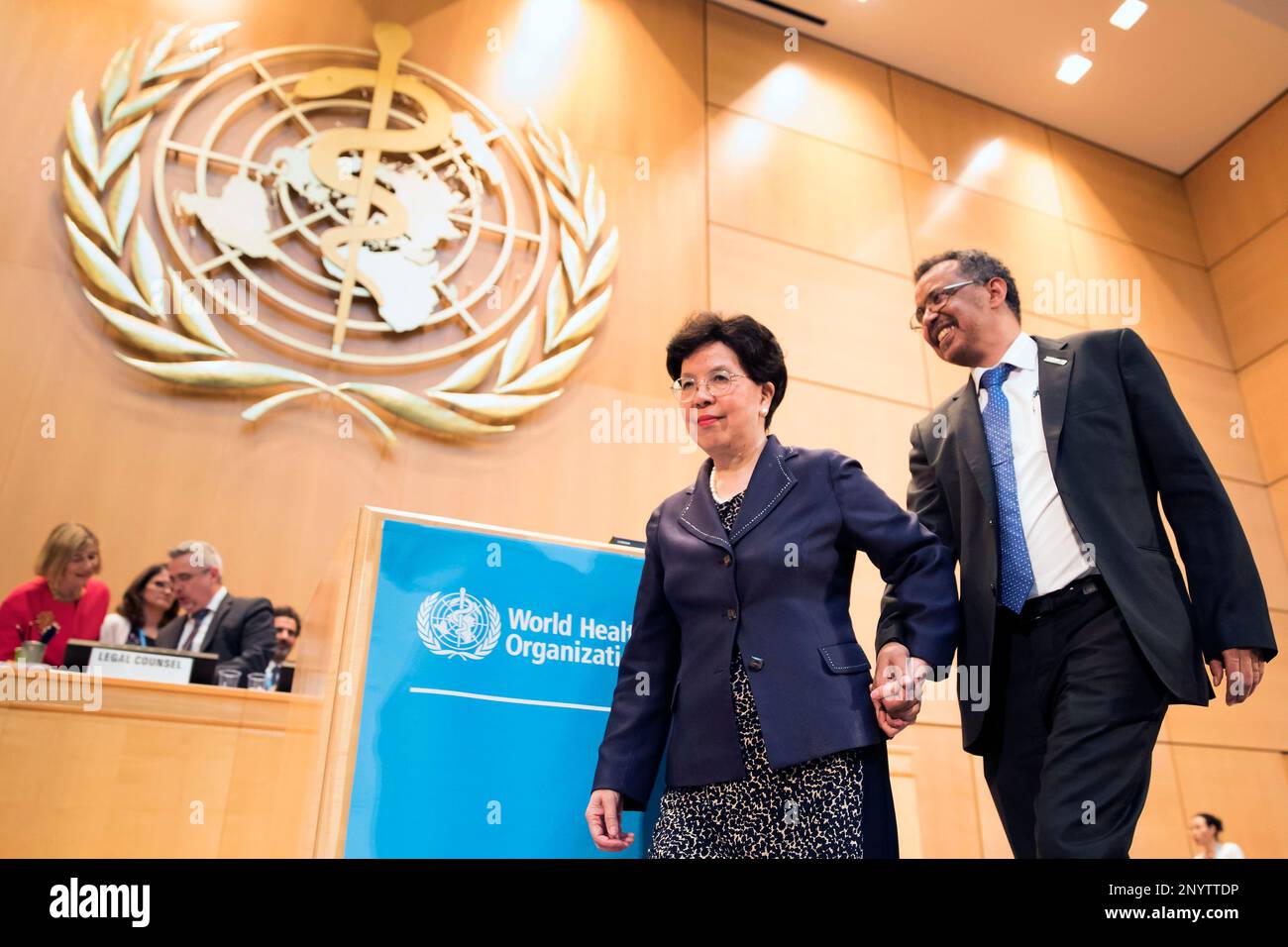 Outgoing Director General of the World Health Organization (WHO) China ...
