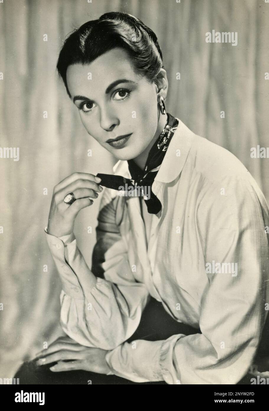 British actress Claire Bloom, USA 1950s Stock Photo