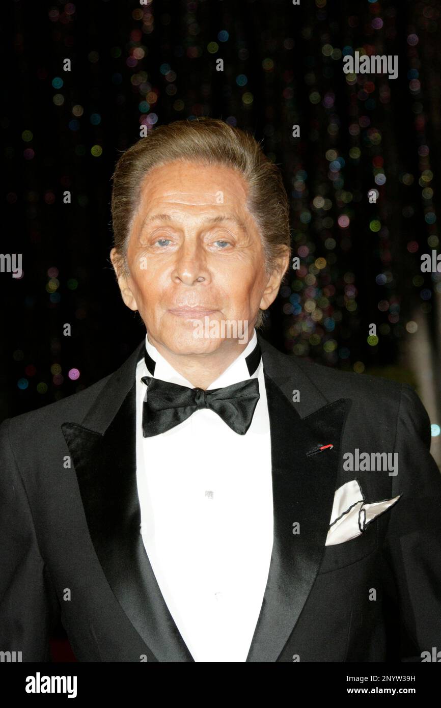 Fashion designer Valentino arrive at the 83rd Annual Academy Awards held at the Kodak Theatre on February 27, 2011 in Hollywood, California.  Photo by Francis Specker Stock Photo