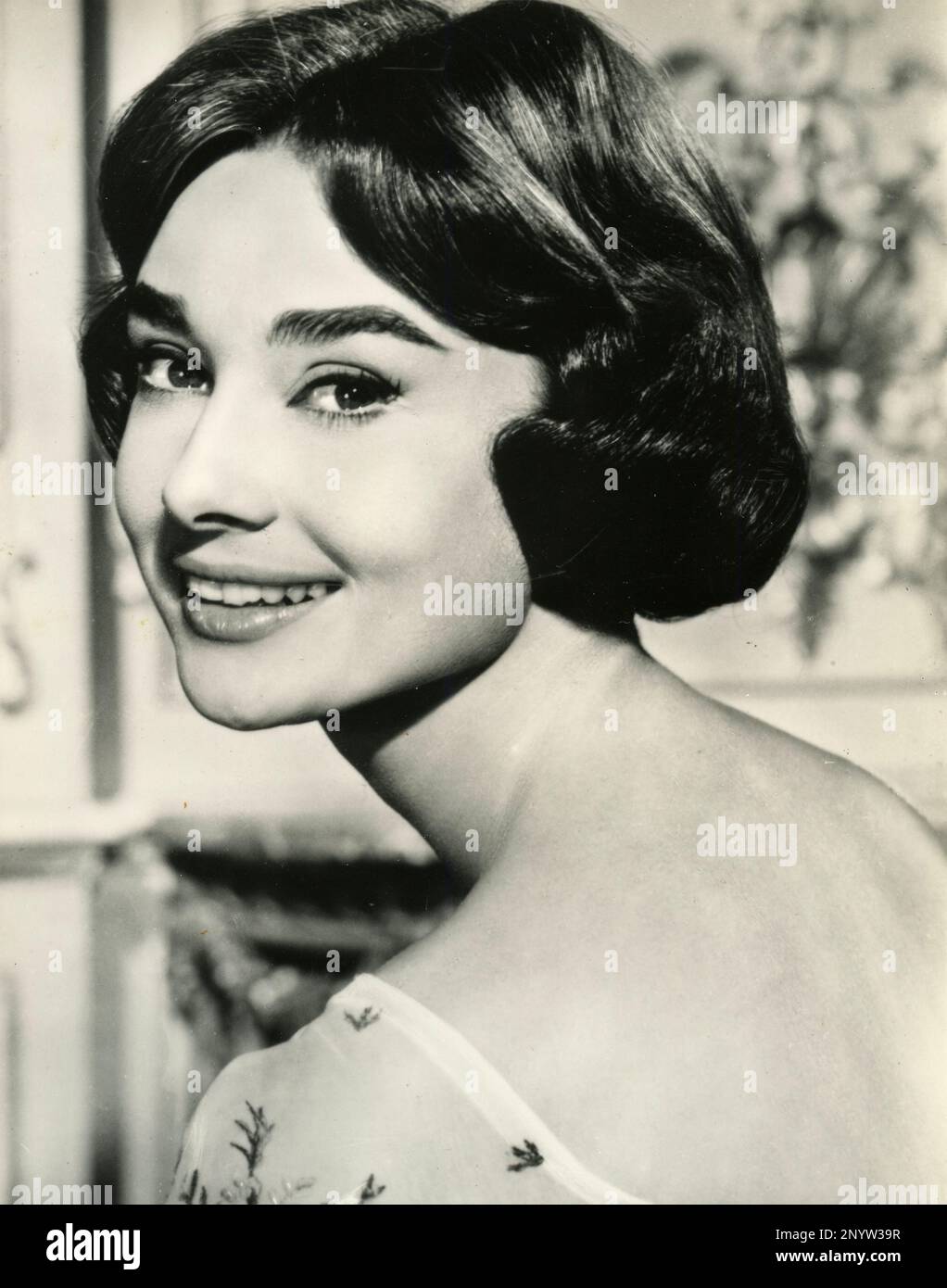 British actress Audrey Hepburn, USA 1950s Stock Photo