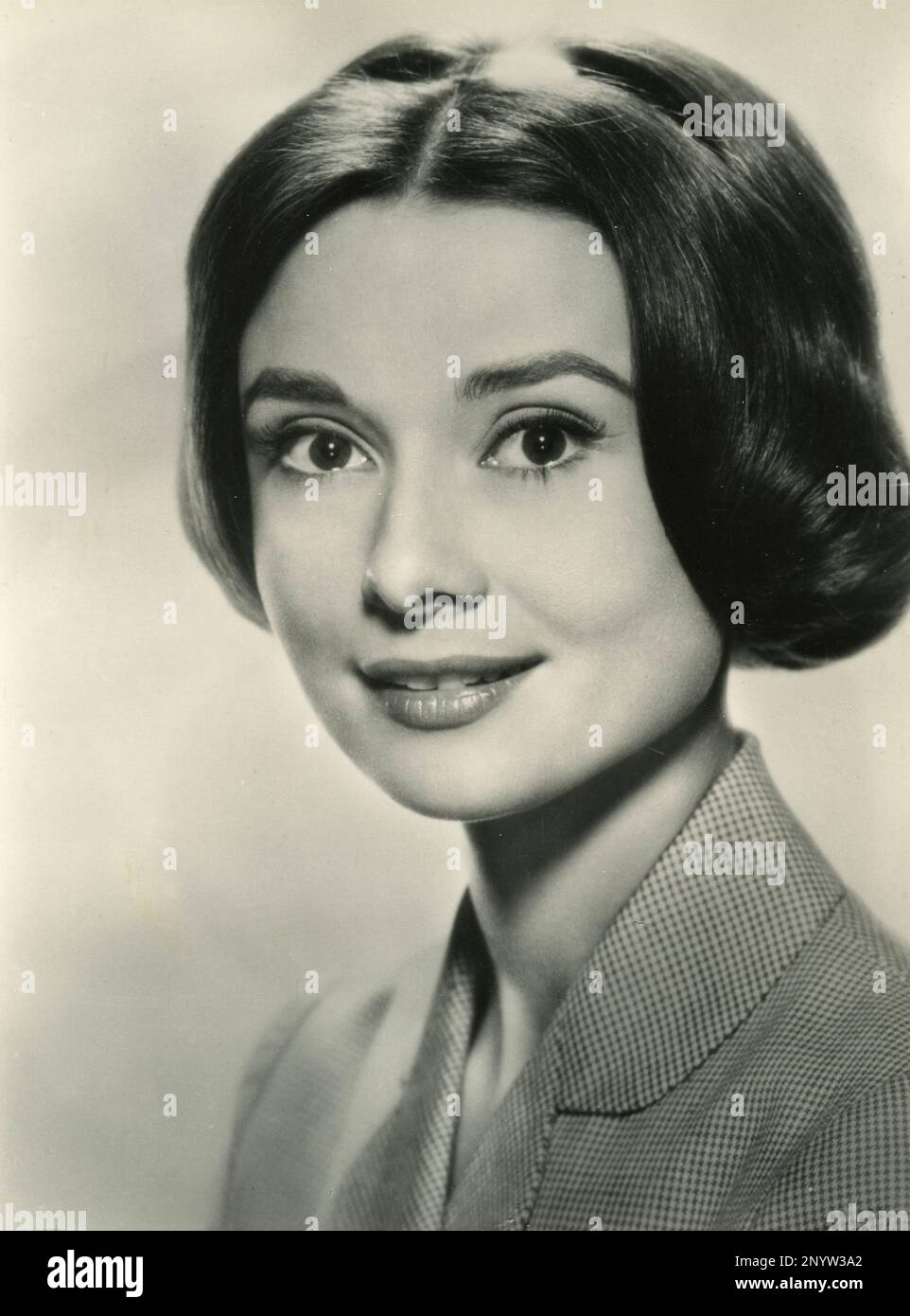 British actress Audrey Hepburn, USA 1950s Stock Photo