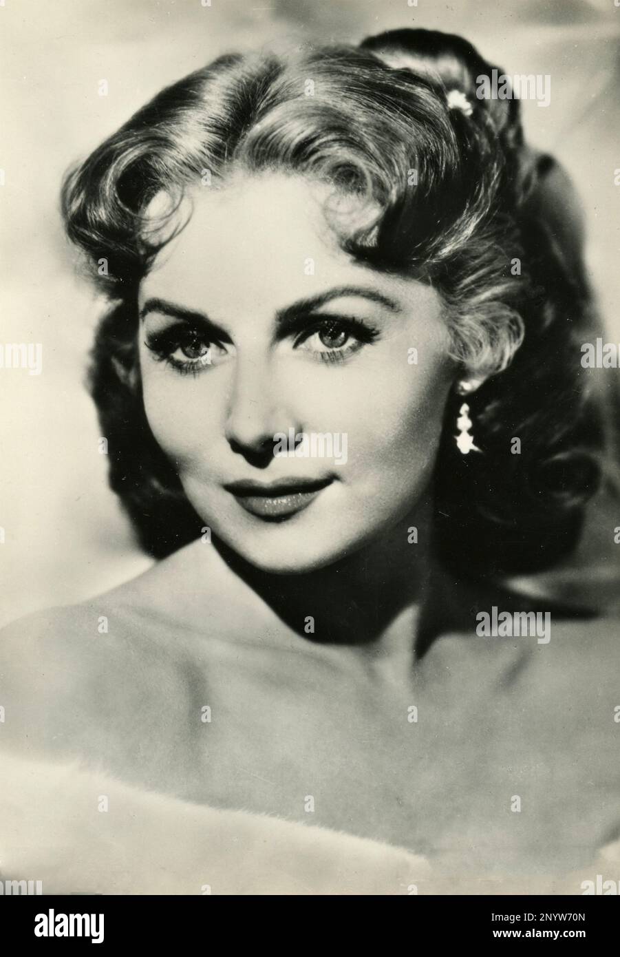 American actress Rhonda Fleming, USA 1950s Stock Photo