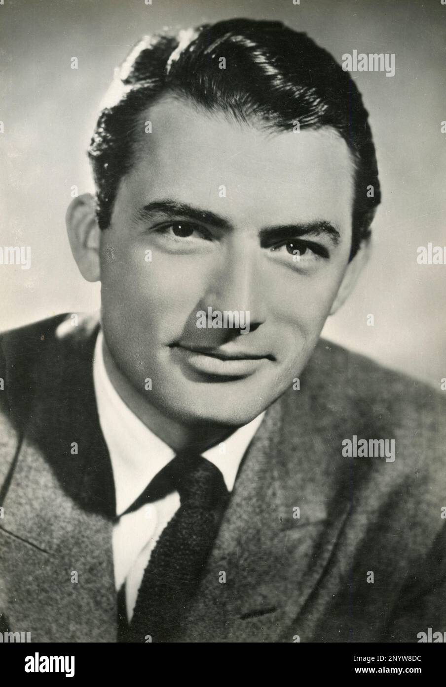 American actor Gregory Peck, USA 1950s Stock Photo
