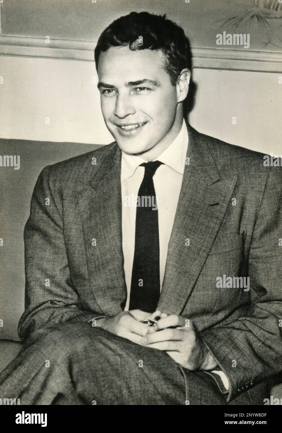 American actor Marlon Brando, USA 1950s Stock Photo