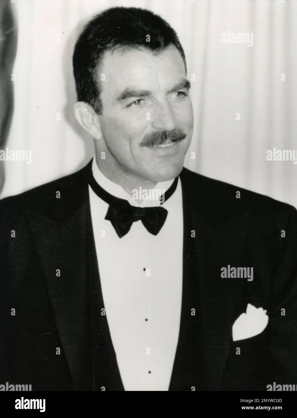American actor Tom Selleck, USA 1988 Stock Photo - Alamy