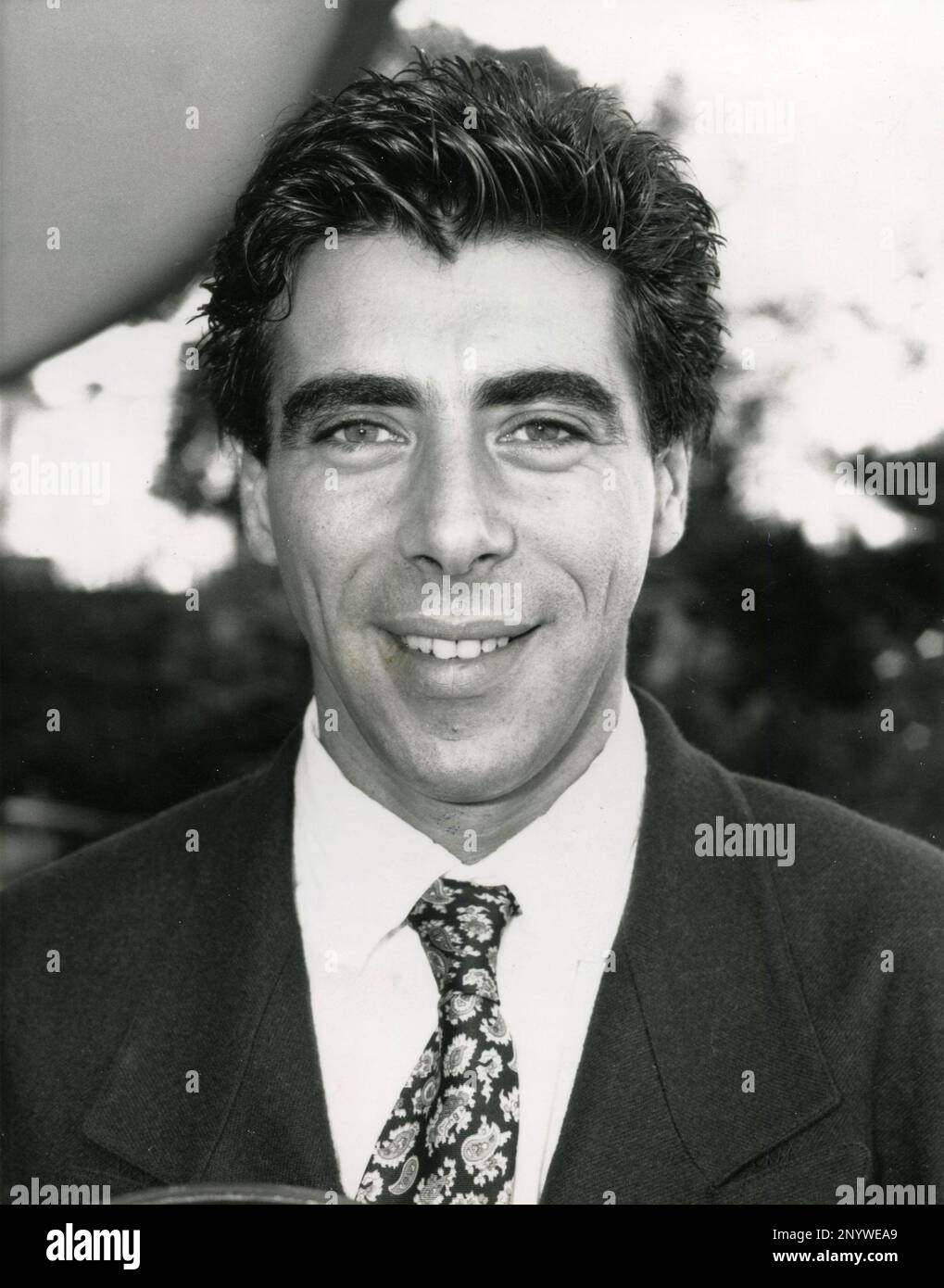 British broadcaster and dj gary davies uk 1988 stock photo alamy