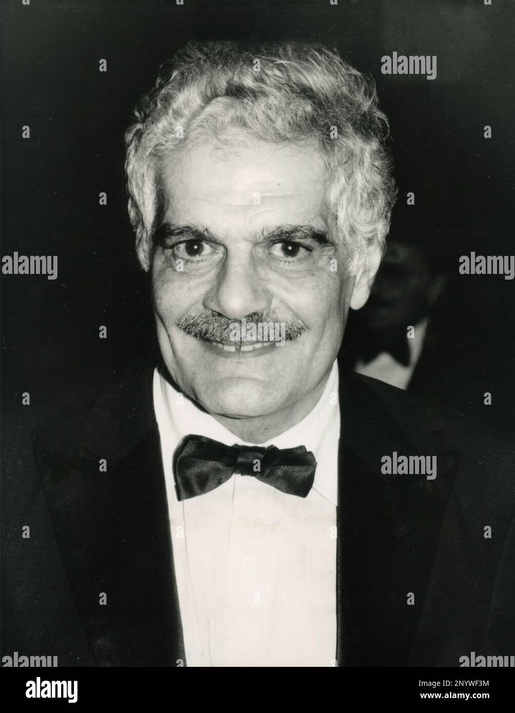 Egyptian actor Omar Sharif, UK 1988 Stock Photo - Alamy