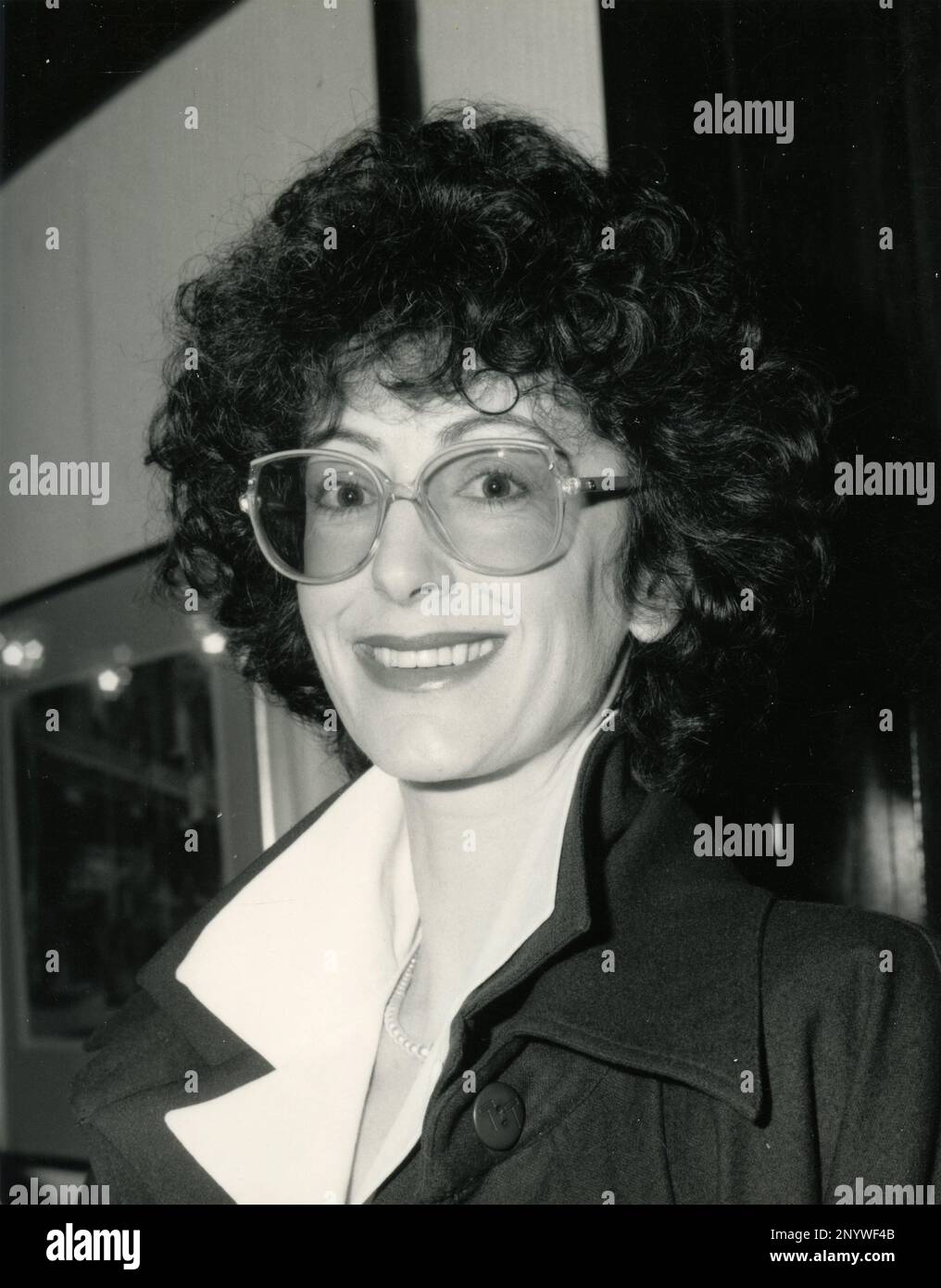 English actress Maureen Lipman, UK 1987 Stock Photo Alamy