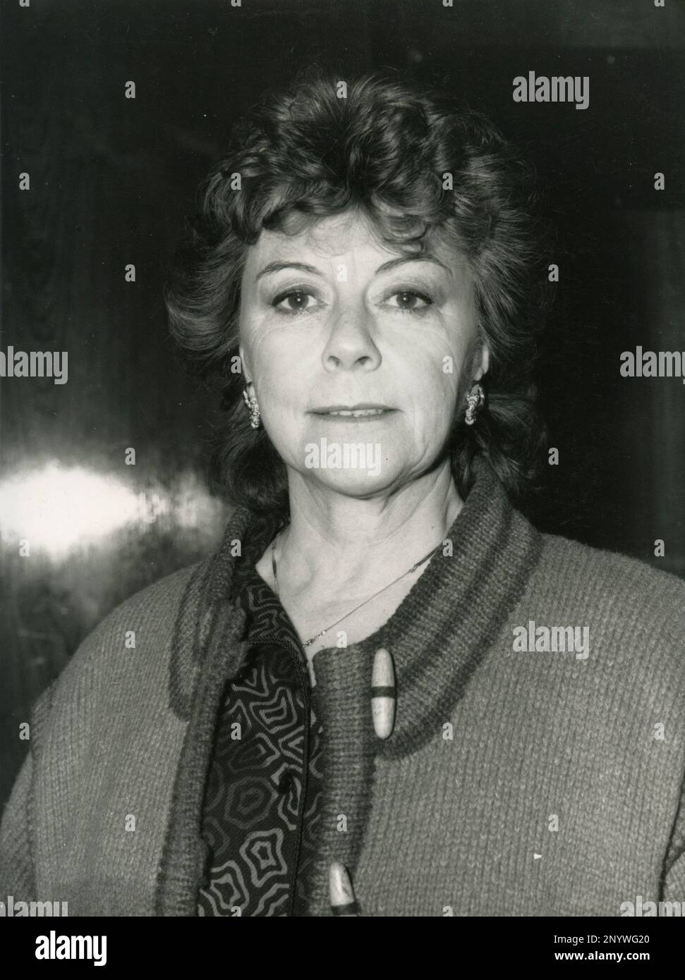 English actress Dorothy Tutin, UK 1988 Stock Photo - Alamy