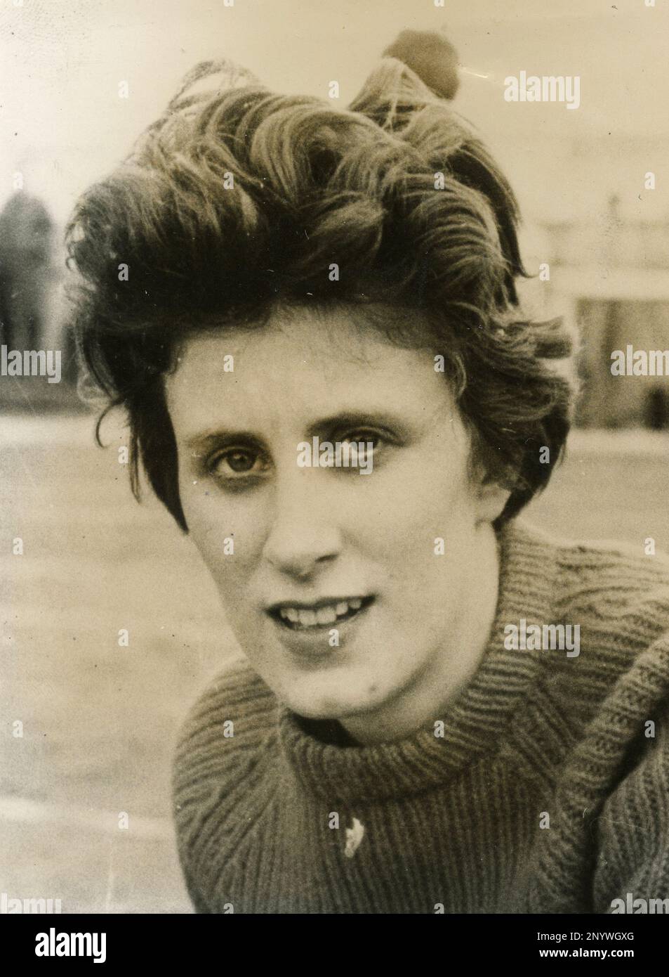 English sprinter athlete Dorothy Hyman, UK 1960s Stock Photo Alamy