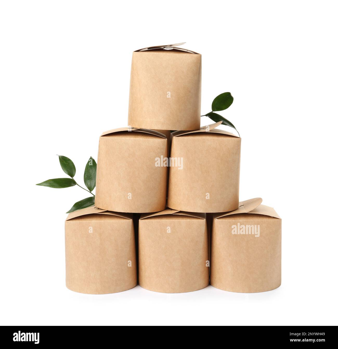 eco-friendly-food-containers-and-twigs-on-white-background-stock-photo