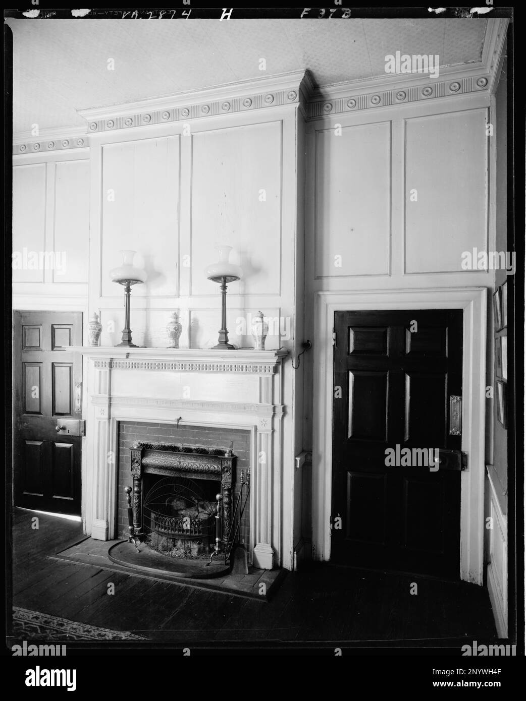 Federal Hill, Fredericksburg, Virginia. Carnegie Survey of the