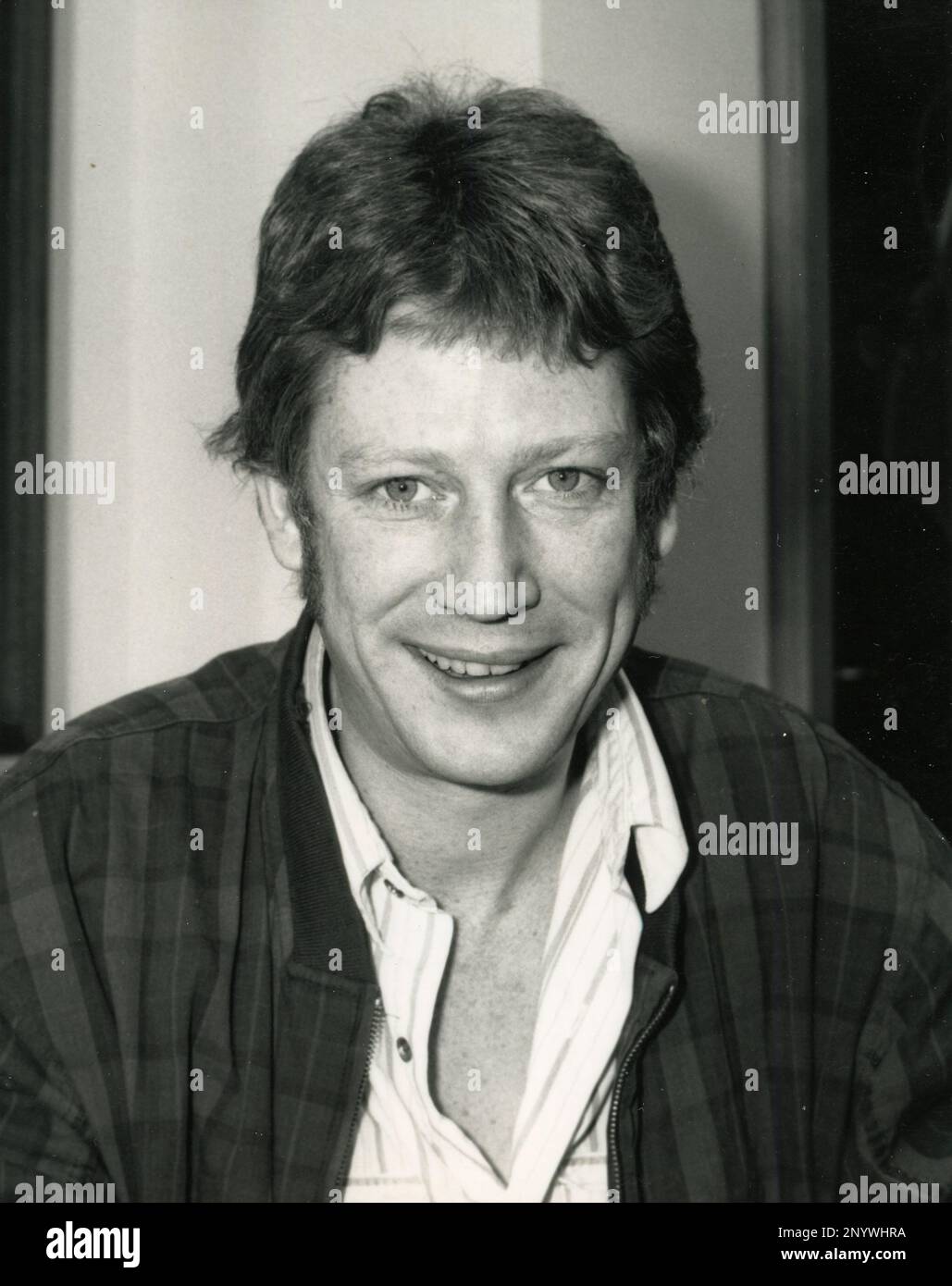 British TV actor Shaun Scott, UK 1988 Stock Photo