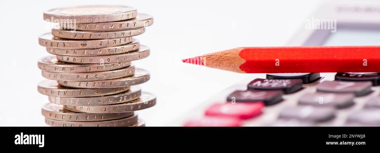 business, finance and ecology Stock Photo
