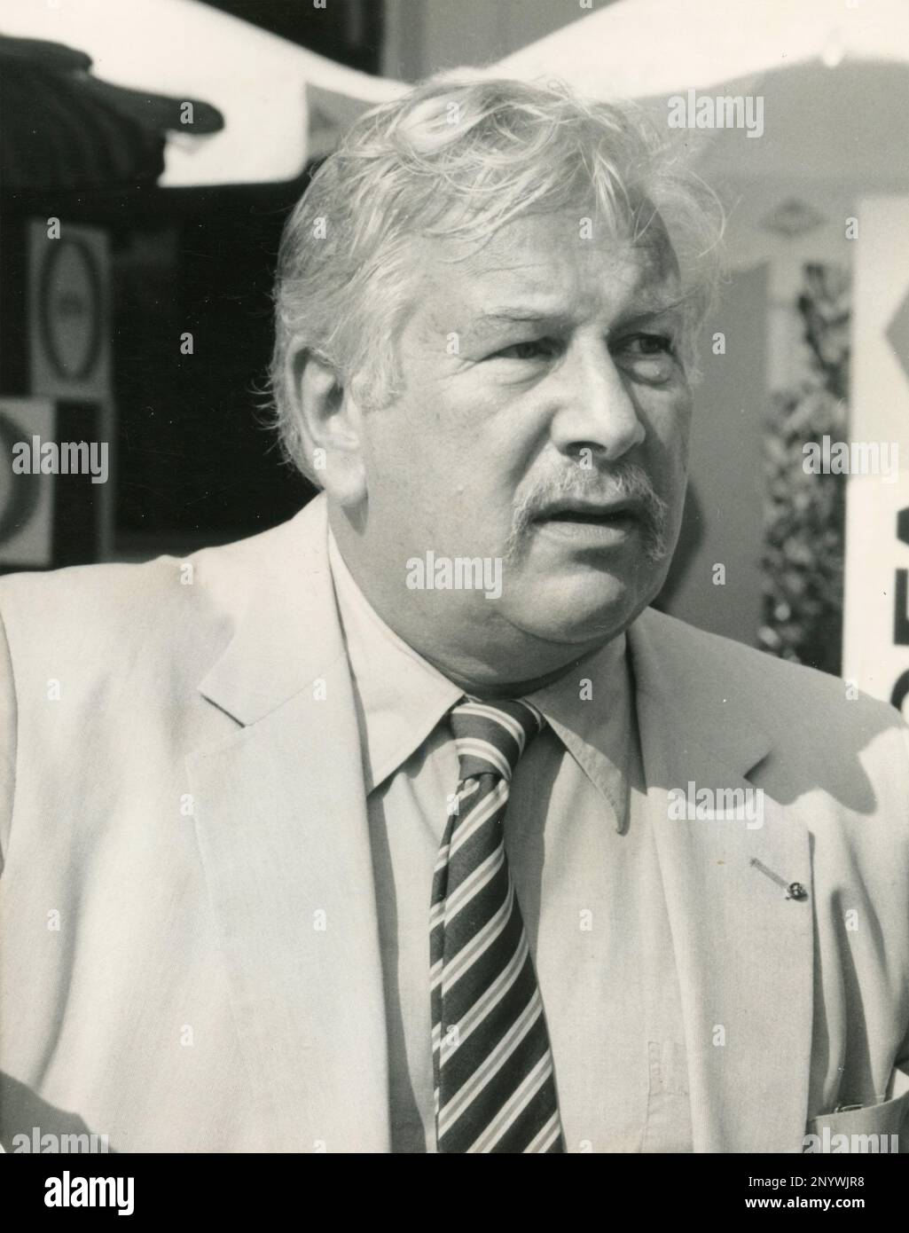 English actor, writer and film director Peter Ustinov, UK 1987 Stock Photo