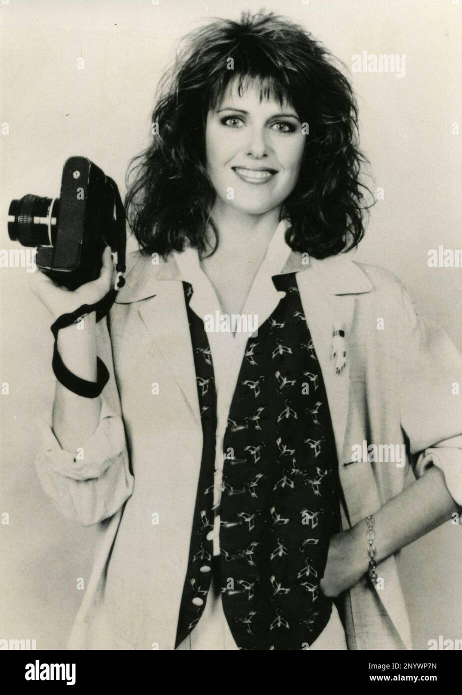American TV actress Pam Dawber, USA 1987 Stock Photo