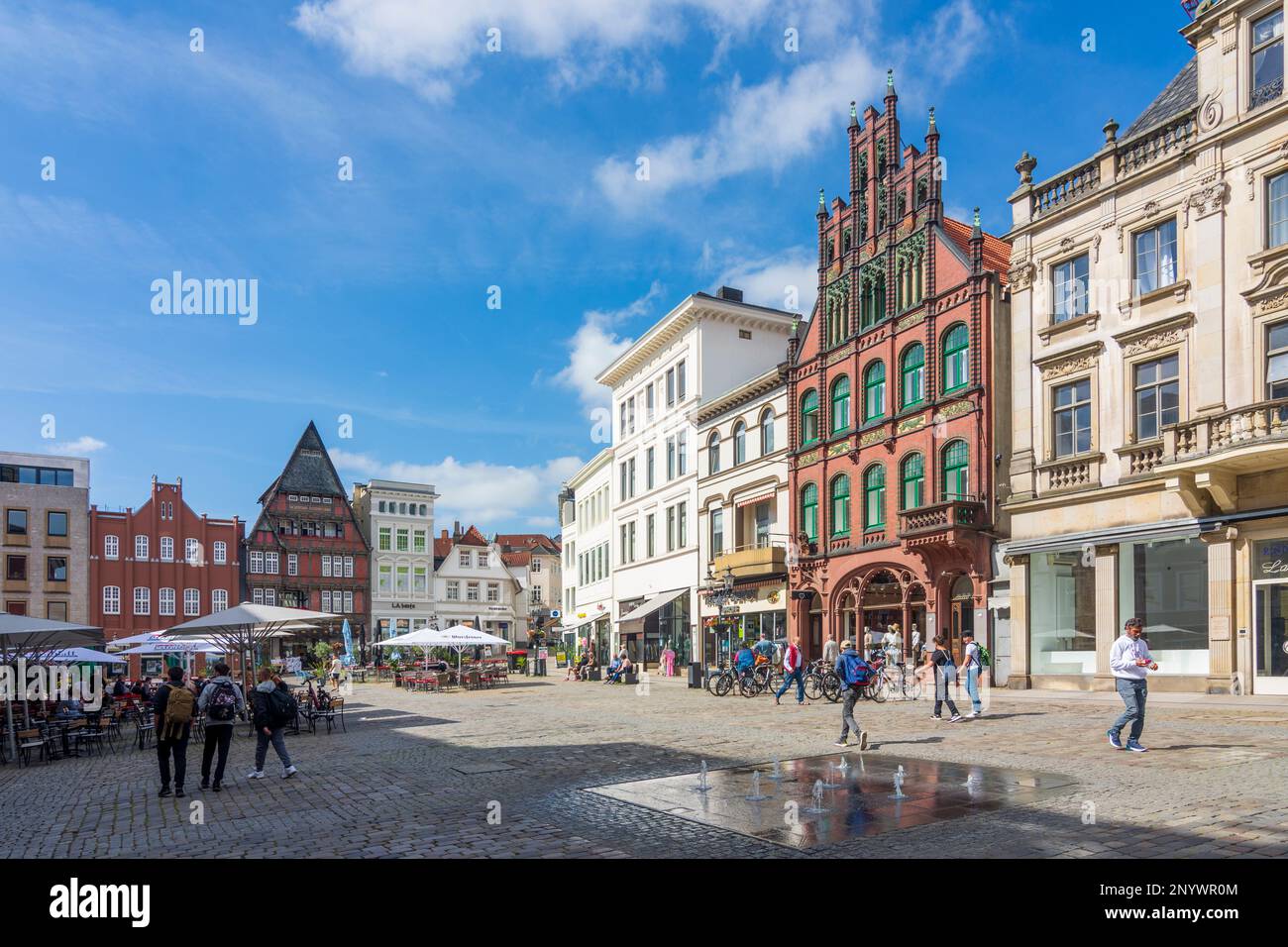 Spannende Markt Nordrhein Westfalen Ebenbild