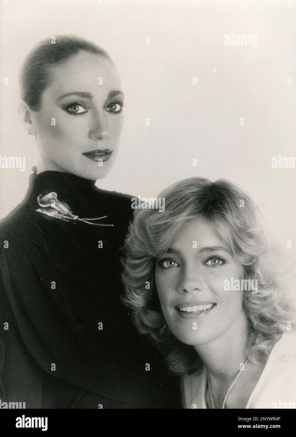 Sisters Marisa and Berry Berenson, 1984 Stock Photo