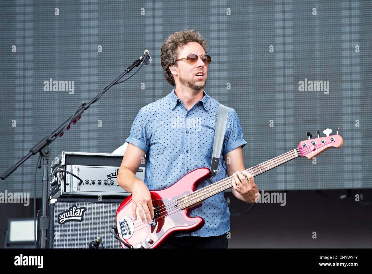 Joseph Karnes of Fitz and the Tantrums performs during the Made in