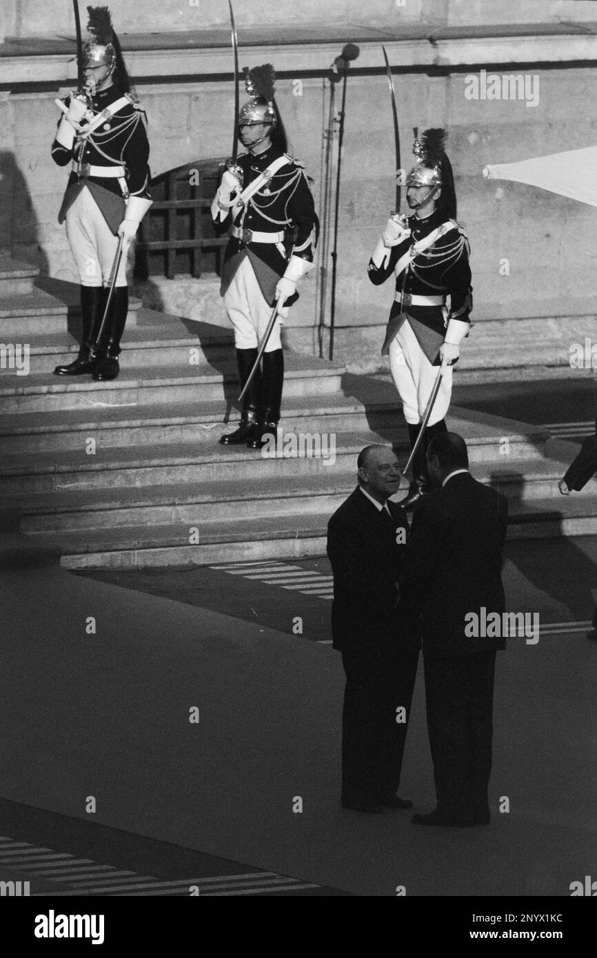 G7 summit, Arrival of the Heads of States at Terreaux, Lyon, France