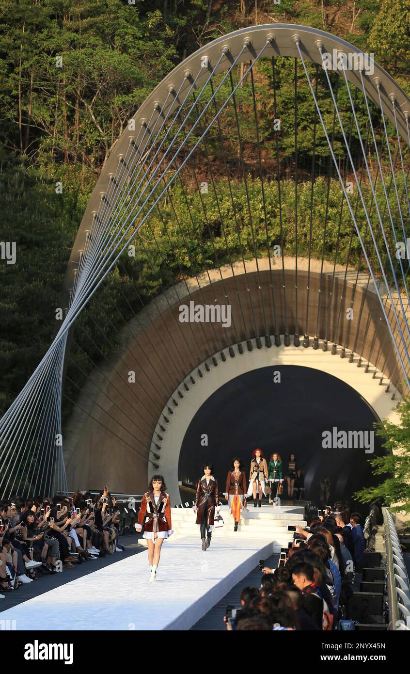 The Louis Vuitton Cruise Show 2018 takes place at Miho Museum in Koga City,  Shiga Prefecture on May 14, 2017, the first show in Japan. The Miho Museum  was designed by a