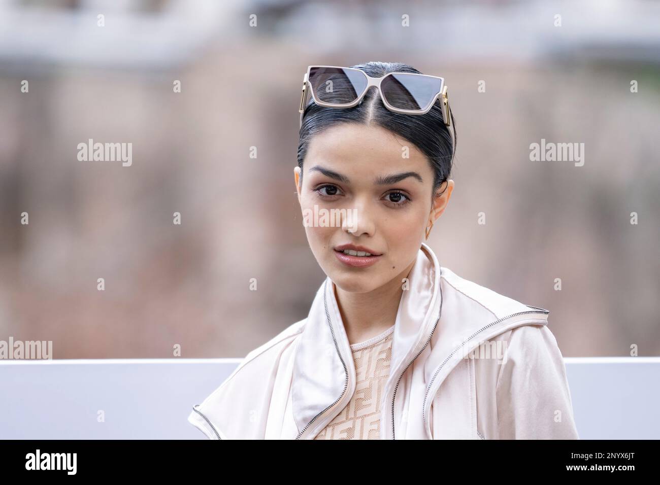 Rome, Italy, March 02, 2023 Rachel Zegler attends at the photocall for the movie "Shazam