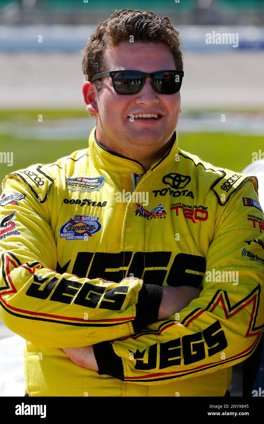 Cody Coughlin, JEGS Toyota Tundra during qualifying for the NASCAR ...