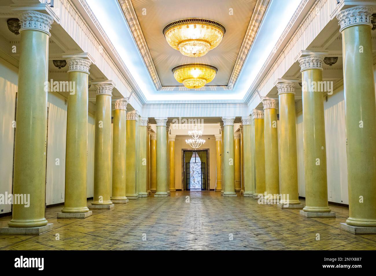 Interior, Palace of Culture and Science,Warsaw, Poland Stock Photo Alamy