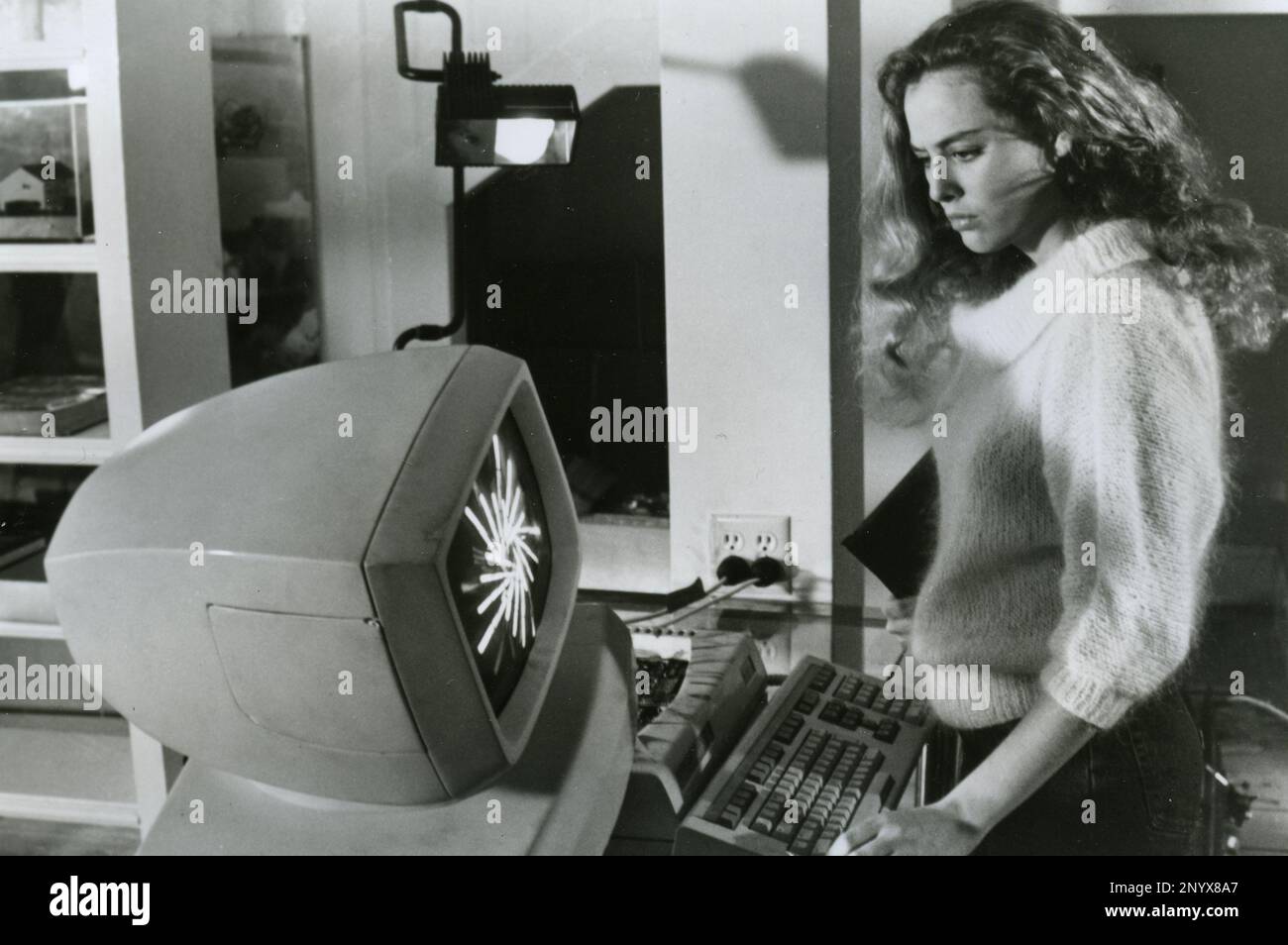 Actress Virginia Madsen in the movie Electric Dreams, USA 1984 Stock Photo Alamy