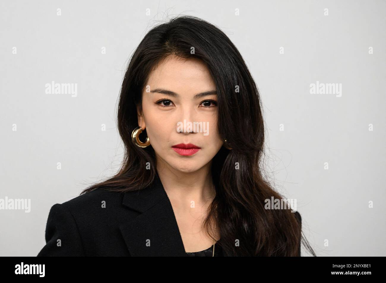 Liu Yifei attends the Louis Vuitton Fall/Winter 2023-2024 ready-to-wear  collection presented Monday, March 6, 2023 in Paris. (AP Photo/Christophe  Ena Stock Photo - Alamy
