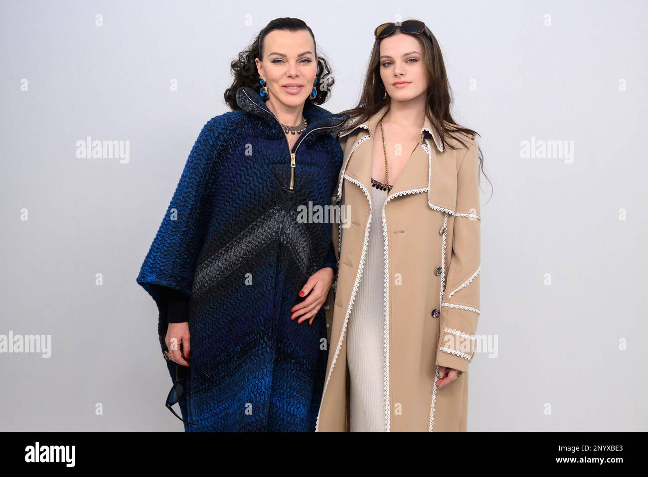 Paris, France. March 2, 2023, Debi Mazar and Evelina Maria Corcos
