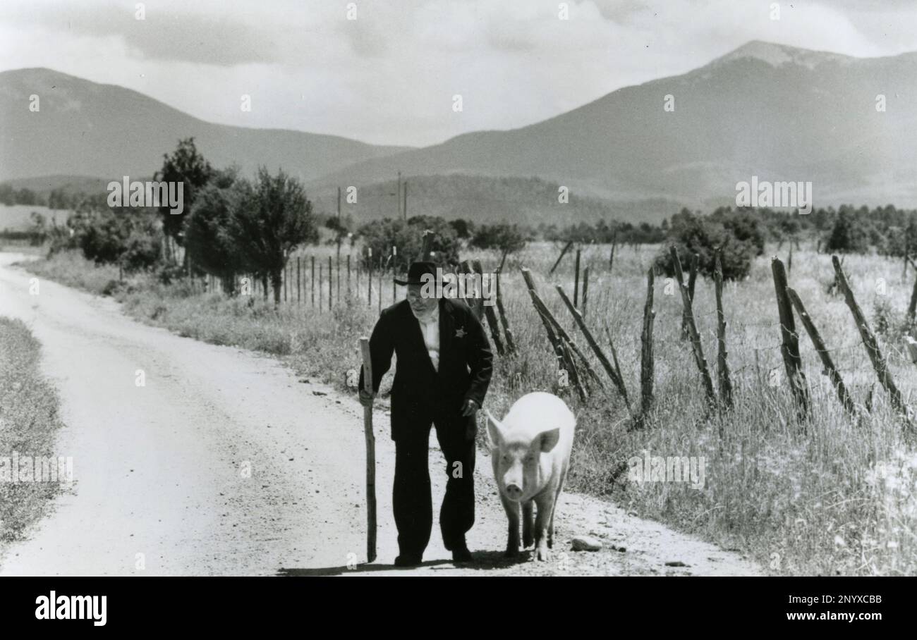 Actor Carlos Riquelme in the movie The Milagro Beanfield War, USA 1987