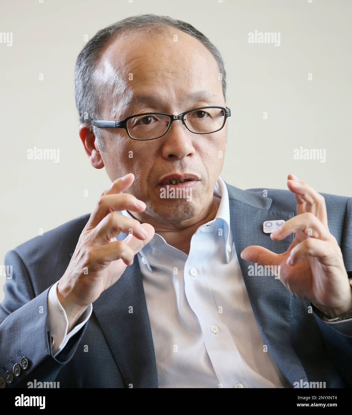 President of TOTO Ltd, Madoka Kitamura, speaks during an interview