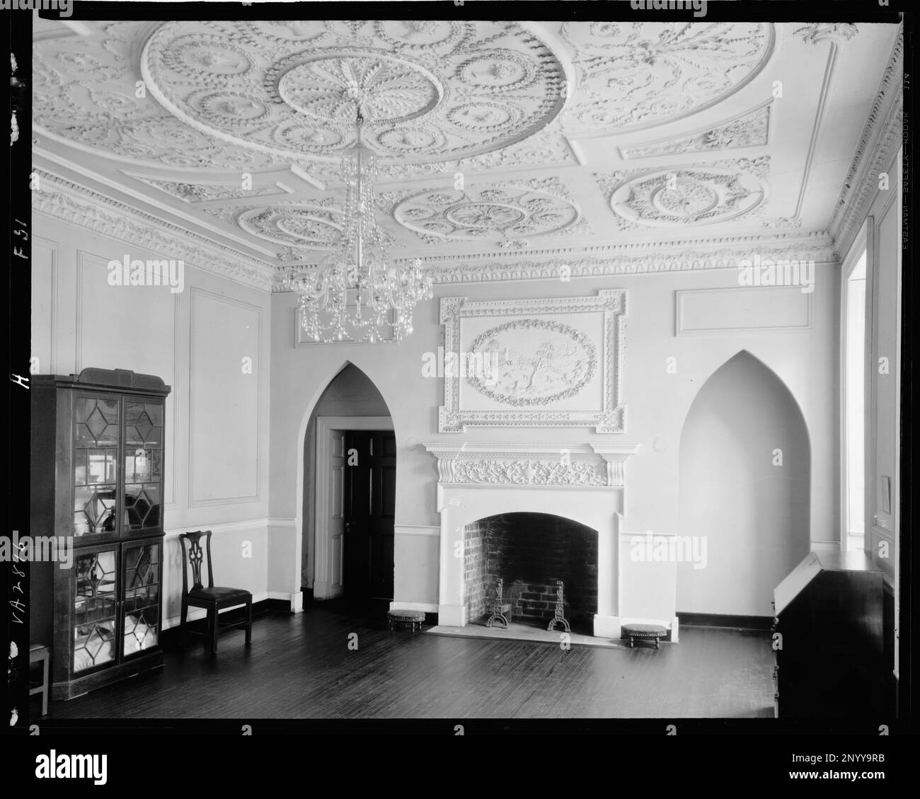 Kenmore, Fredericksburg, Virginia. Carnegie Survey of the Architecture